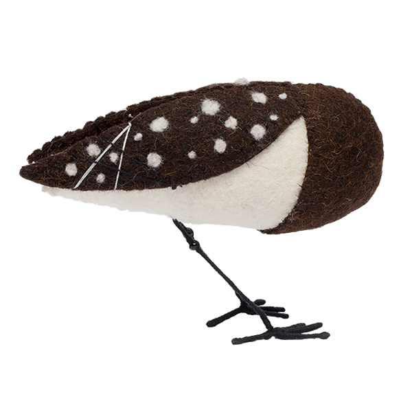 Felt Bird, Burrowing Owl Set of 4 by Gold Leaf Design Group | Outdoor Decor | Modishstore-3