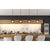 Cal Lighting UP-1113-6-RU 60W Allentown Metal Pendant | Modishstore | Pendant Lamps