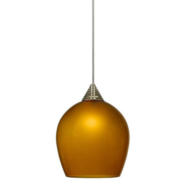 Cal Lighting UPL-702/6-BS 5W LED 3200K Dimmerable 6' Cord | Modishstore | Pendant Lamps