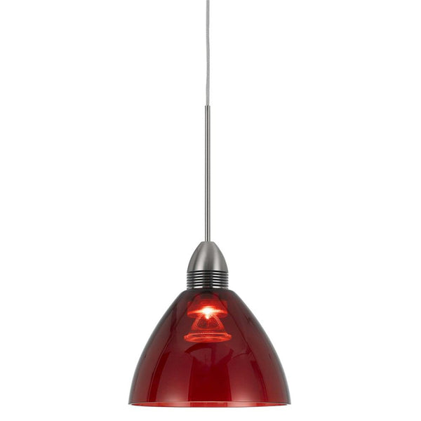Cal Lighting UPL-716-RED LED 8W 3000K Pendant | Modishstore | Pendant Lamps