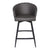 Moe's Home Collection Webber Counter Stool Charcoal | Modishstore | Bar Stools-2