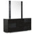 Vig Furniture Modrest Ancona Italian Modern Black Mirror | Modishstore | Mirrors-2