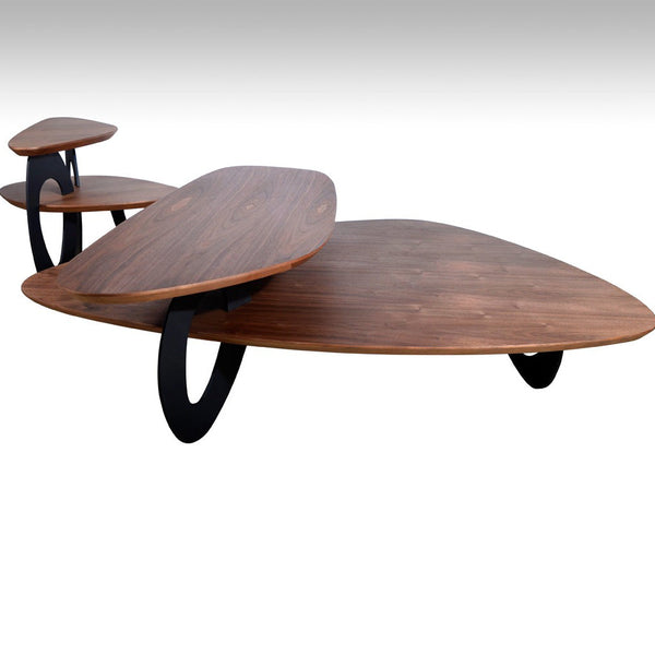 Vig Furniture Modrest Sprig Modern Walnut End Table | Modishstore | End Tables
