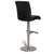 Vig Furniture Modrest T-1206 Modern Black Eco-Leather Bar Stool | Modishstore | Bar Stools-2