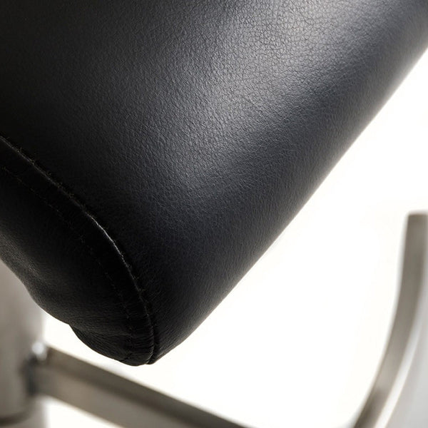 Vig Furniture Modrest T-1206 Modern Black Eco-Leather Bar Stool | Modishstore | Bar Stools-3