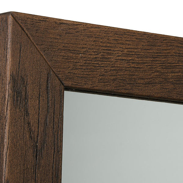 Vig Furniture Modrest Selma Modern Dark Aged Oak Mirror | Modishstore | Mirrors-2