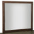 Vig Furniture Modrest Selma Modern Dark Aged Oak Mirror | Modishstore | Mirrors