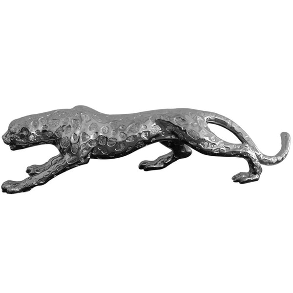 Vig Furniture Modrest Jaguar Modern Silver Sculpture | Modishstore | Sculptures
