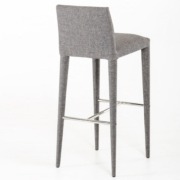 Vig Furniture Modrest Medford Modern Grey Fabric Bar Stool | Modishstore | Bar Stools-3