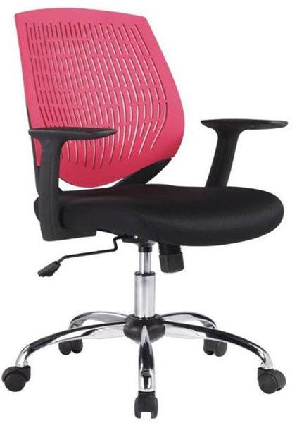 Vig Furniture Modrest Prime Modern Black and Red Office Chair | Modishstore | Office Chairs
