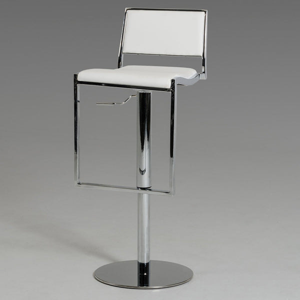 Vig Furniture Modrest Joanie Modern White Bar Stool | Modishstore | Bar Stools-2