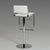 Vig Furniture Modrest Joanie Modern White Bar Stool | Modishstore | Bar Stools