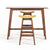 Vig Furniture Modrest Steed Modern Yellow & Walnut Bar Stool - Set of 2 | Modishstore | Bar Stools-3