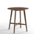 Vig Furniture Modrest Candice Modern Round Walnut Bar Table | Modishstore | Bar Table