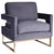 Vig Furniture Modrest Edna Modern Velvet & Gold Accent Chair | Modishstore | Accent Chairs-11