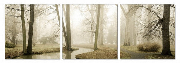 Vig Furniture Modrest Mist 3-Panel Photo On Canvas | Modishstore | Wall Art