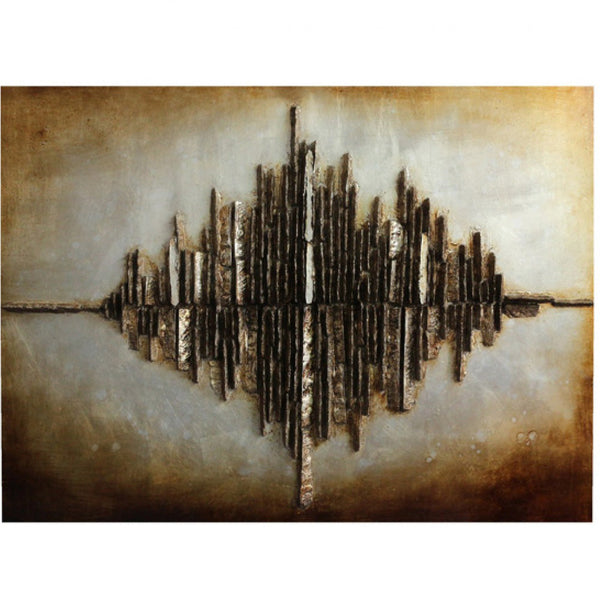 Vig Furniture Modrest Reflections 2 Modern Painting | Modishstore | Wall Art