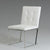 Vig Furniture Click - Modern White Leatherette Dining Chair (Set of 2) | Modishstore | Dining Chairs