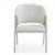 Vigfurniture Modrest Rabia Modern White Leatherette Accent Chair | Modishstore | Accent Chairs