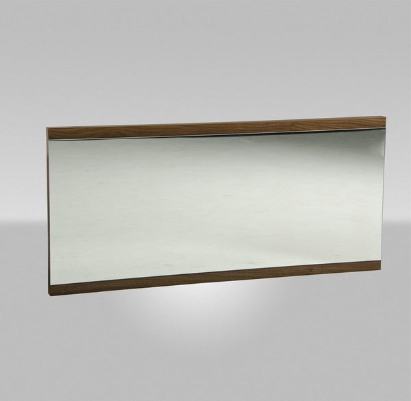 Vig Furniture Modrest Rondo Modern Walnut Mirror | Modishstore | Mirrors