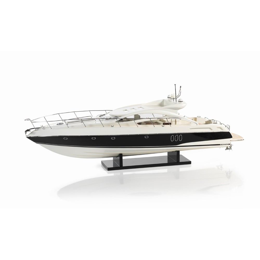 Zodax 35-Inch Long Sunseeker Predator 62 Yacht Model | Home Accents | Modishstore