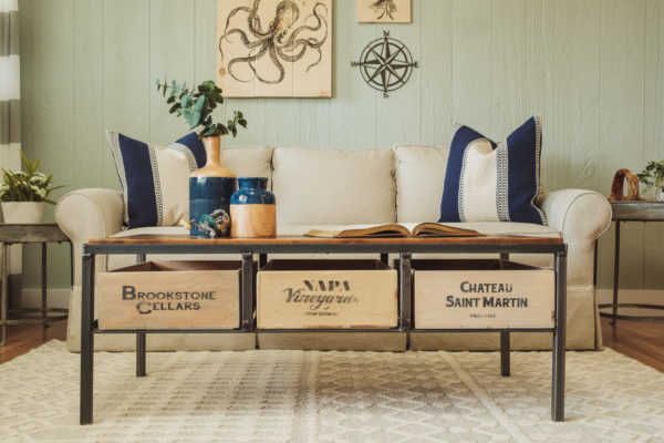 Napa East Vino Vintage Coffee Table