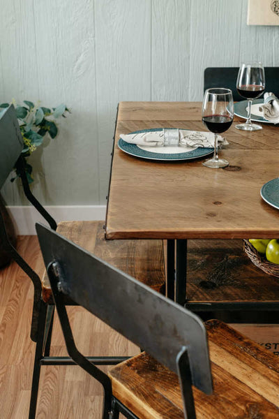 Napa East Vino Vintage Farm Table