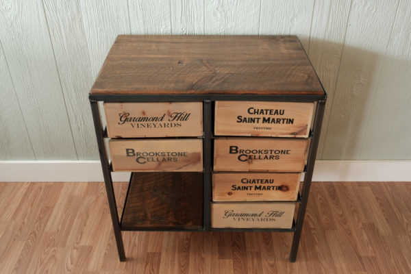 Napa East Vino Vintage Island Table