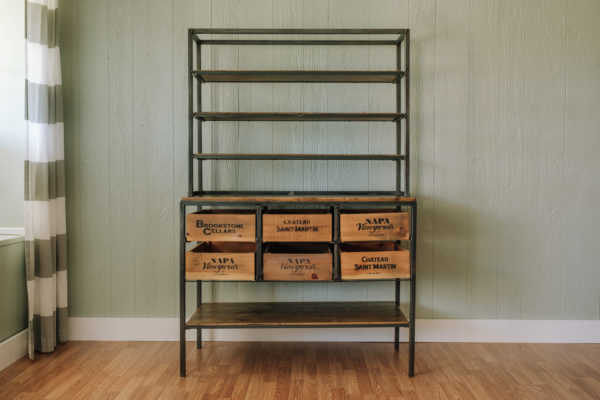 Napa East Vino Vintage Side Table Buffet