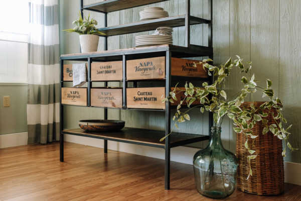 Napa East Vino Vintage Side Table Buffet