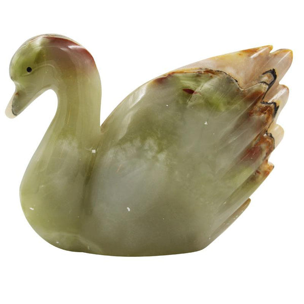 Onyx Swan figurine | ModishStore | Minerals and Stones | AL2006  -2