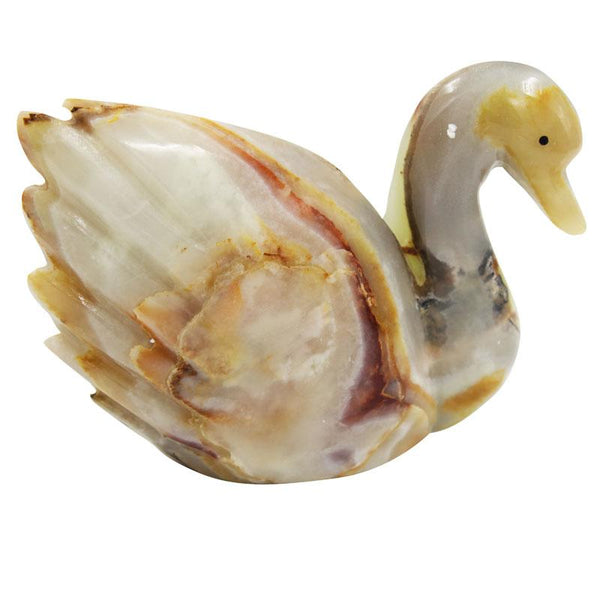 Onyx Swan figurine | ModishStore | Minerals and Stones | AL2006  -3