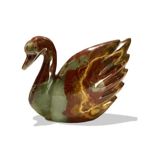 Onyx Swan figurine | ModishStore | Minerals and Stones | AL2006  