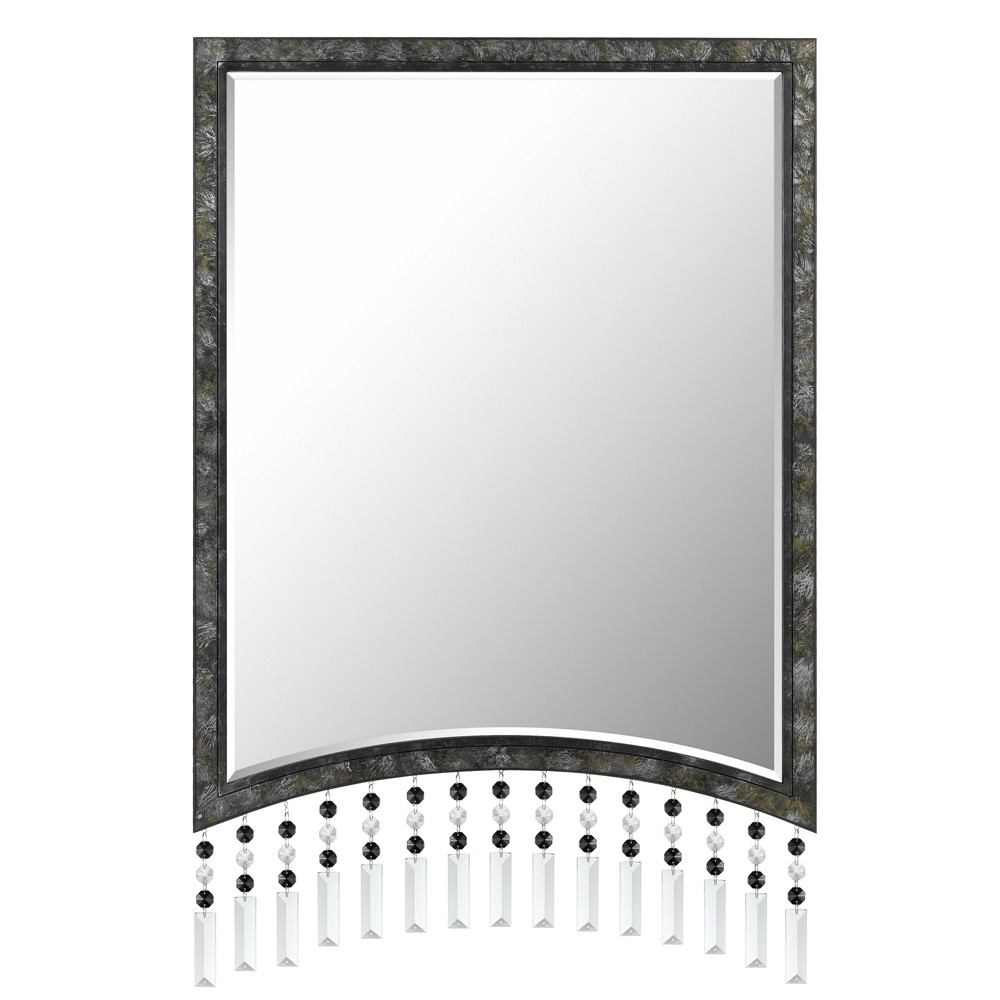 Cal Lighting WA-2128MIR Argenta Rectangular Metal Mirror | Modishstore | Mirrors