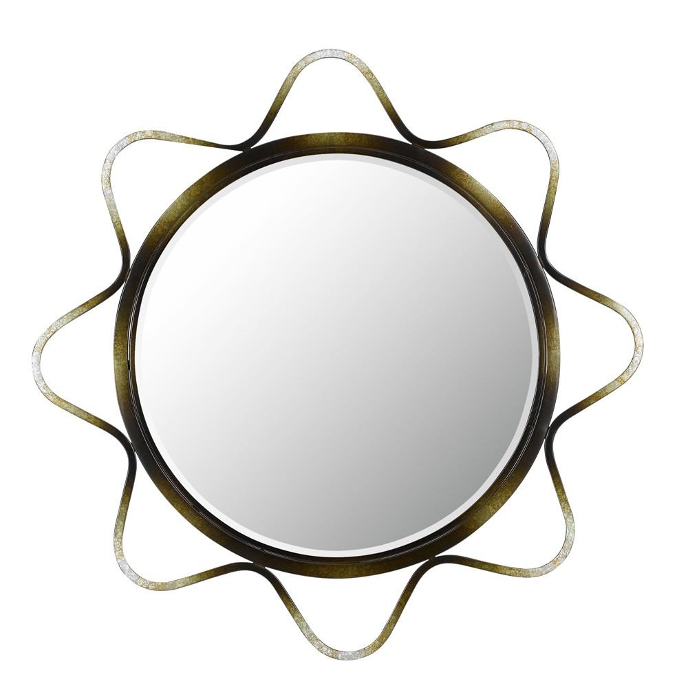 Cal Lighting WA-2141MIR Lorca Metal Beveled Mirror | Modishstore | Mirrors