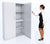 Whitney Brothers White Tall And Wide Wall Cabinet | Cabinets | Modishstore
