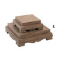 Vagabond Vintage Wooden Display Square Riser | Modishstore | Home Accents-3