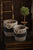 Vagabond Vintage Round Willow Baskets with Black Band - Set of 2 | Modishstore | Bins, Baskets & Buckets-3