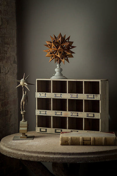 Vagabond Vintage Rustic Cubby Box | Modishstore | Shelves & Shelving Units-2