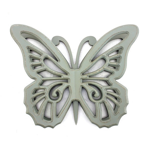 Screen Gems Wood Butterfly Wall Decor - Set of 2 | Animals & Pets | Modishstore-3