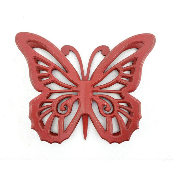 Screen Gems Wood Butterfly Wall Decor - Set of 2 | Animals & Pets | Modishstore