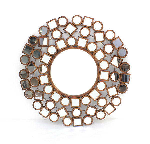 Screen Gems Metal Wall Mirror - Set of 2 - WD-044 | Mirrors | Modishstore