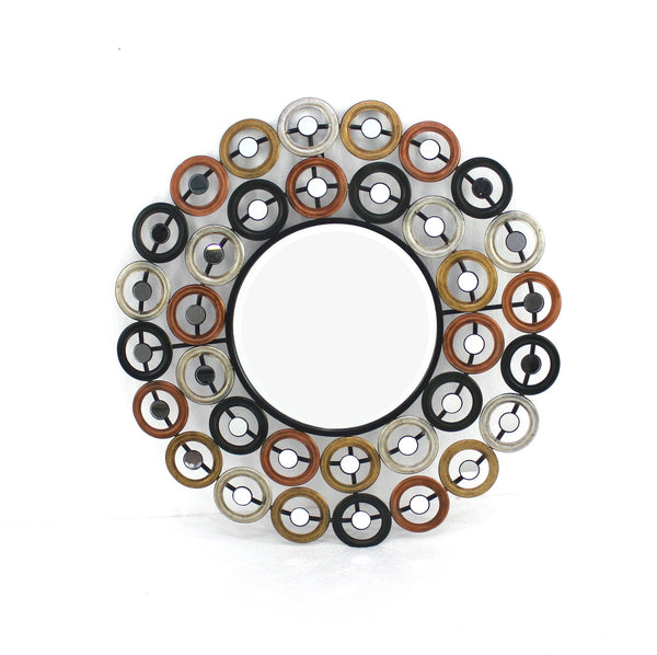 Screen Gems Metal Wall Mirror - Set of 2 - WD-047 | Mirrors | Modishstore