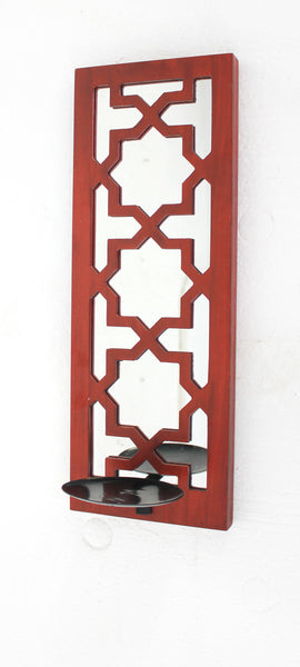 Screen Gems Red Candle Holder - Set of 2 - WD-113 | Candle Holders | Modishstore