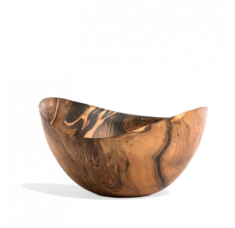 Gold Leaf Design Group Mochaware Bowl Wood | Decorative Bowls | Modishstore