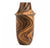 Gold Leaf Design Group Mochaware Flask Wood | Vases | Modishstore