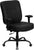 Flash Furniture Hercules Series Black Leather Executive Swivel Office Chair With Extra Wide Seat And Height Adjustable Arms | Office Chairs | Modishstore