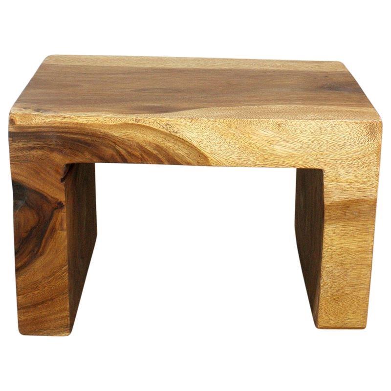 Haussmann Waterfall Table 24" - Walnut | End Tables | Modishstore-3