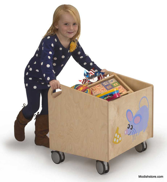 Whitney Brothers Rolling Kid Bin | Kids Collection | Modishstore