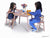 Whitney Brothers Table And Chair Set | Kids Chairs | Modishstore-2